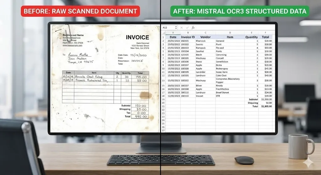 Mistral OCR3 Capabilities