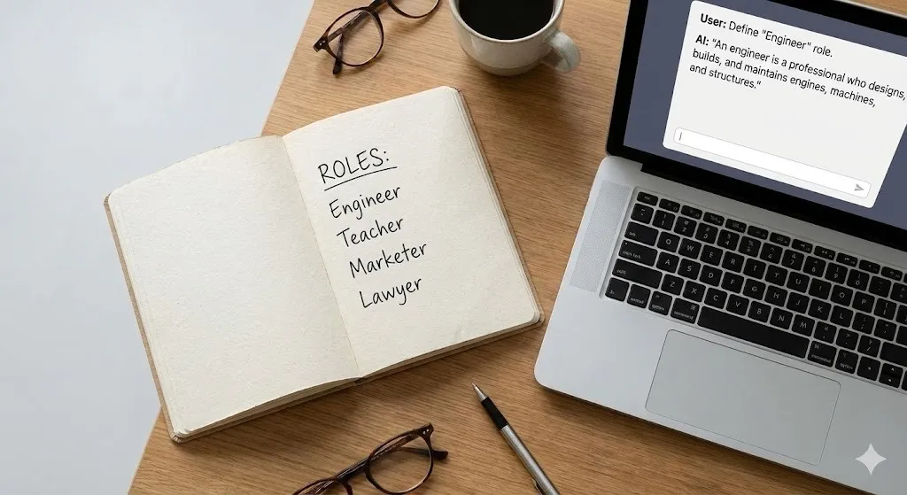 Using personas in prompts