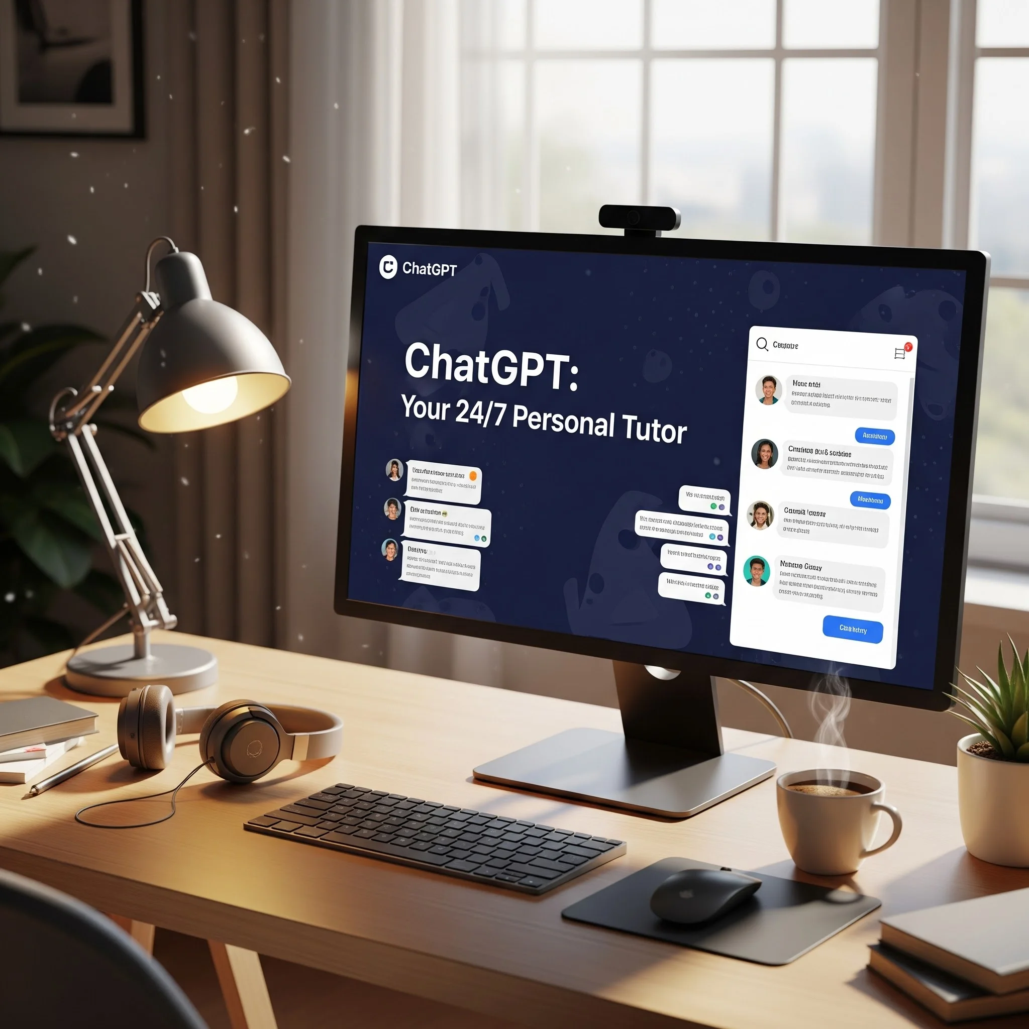 ChatGPT interface used as a personal AI tutor